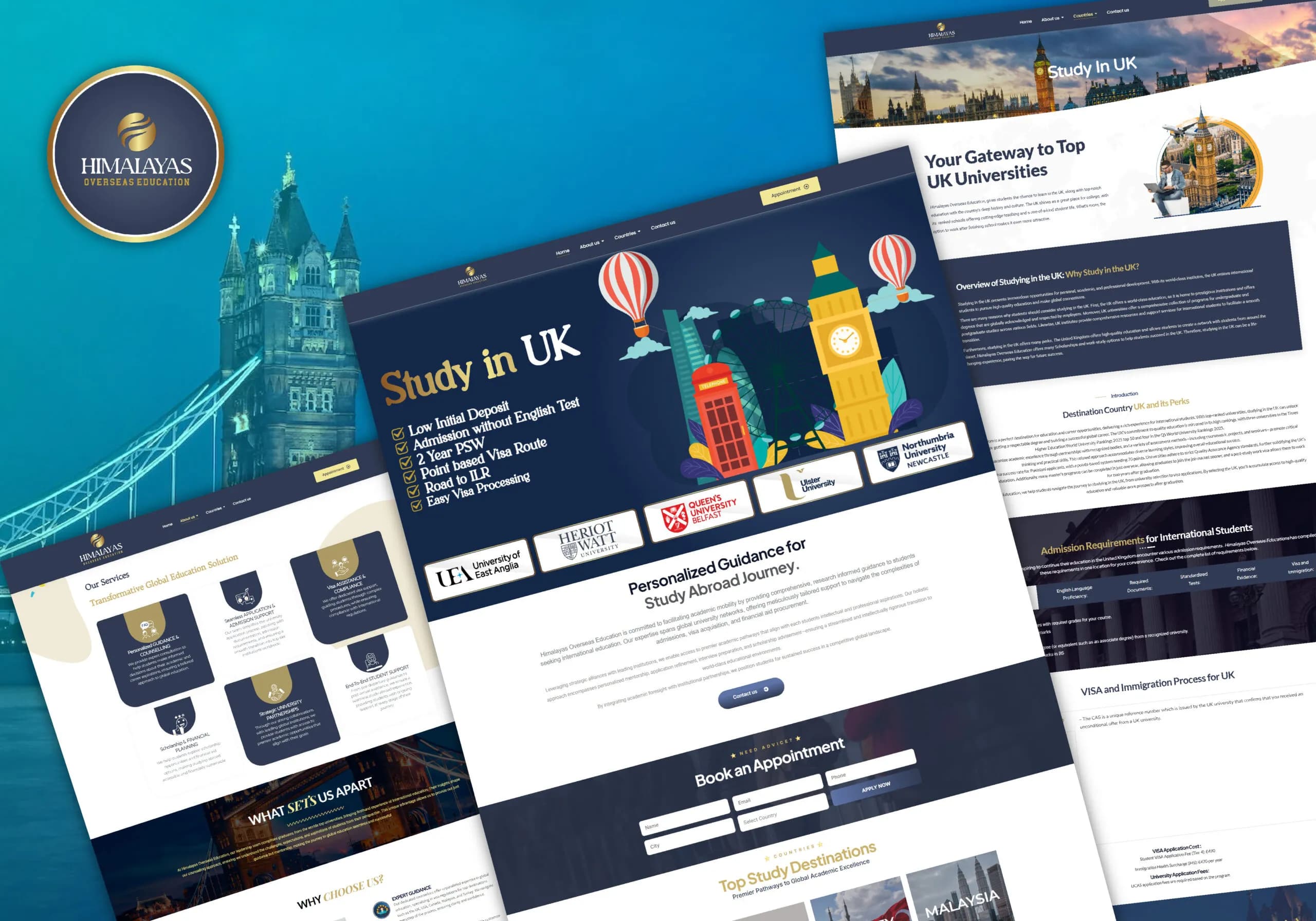 Visa Consultancy Website