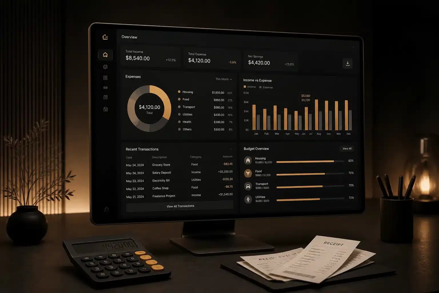Accounts & Expense Management